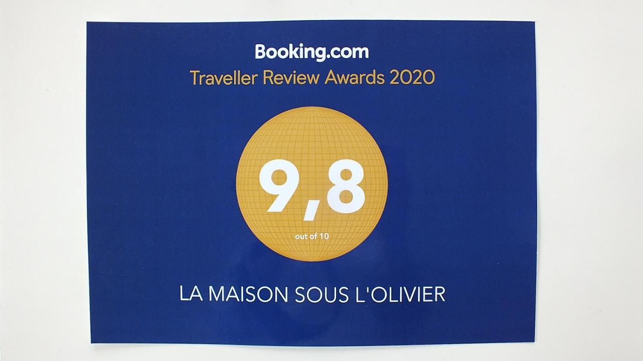 Villa La Maison sous l'olivier à Morieres-les-Avignon Extérieur photo